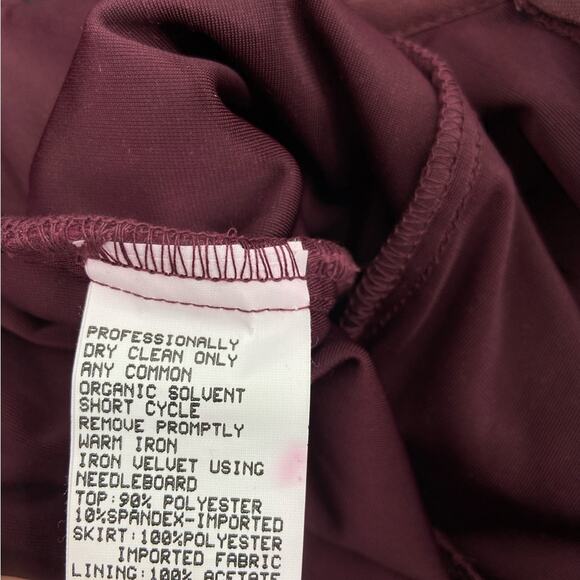 NWT Vintage Jessica McClintock‎ Long Sleeve Velvet Maxi Dress Bridal Size 14 - Picture 7 of 8